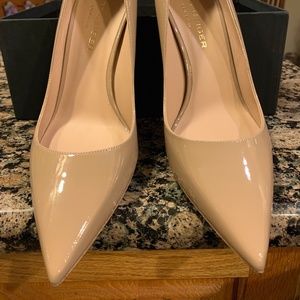 Kurt Geiger Nude Patent Shoes